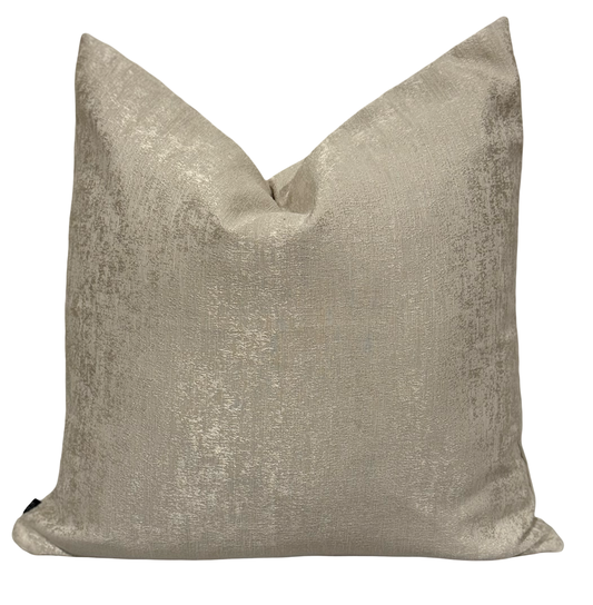Champagne Gold Cushion with subtle sheen | interiors by zai