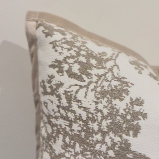 close up video of Dune Flora cushion | interiorsbyzai